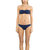 Geo Eyelet Classic Bikini Bottom In Navy - Navy