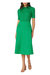 Harriet Dress In Kelly Green - Kelly Green