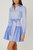 Kaia Dress In French Blue - French Blue