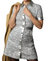 Ricky Dress In Silver - Silver