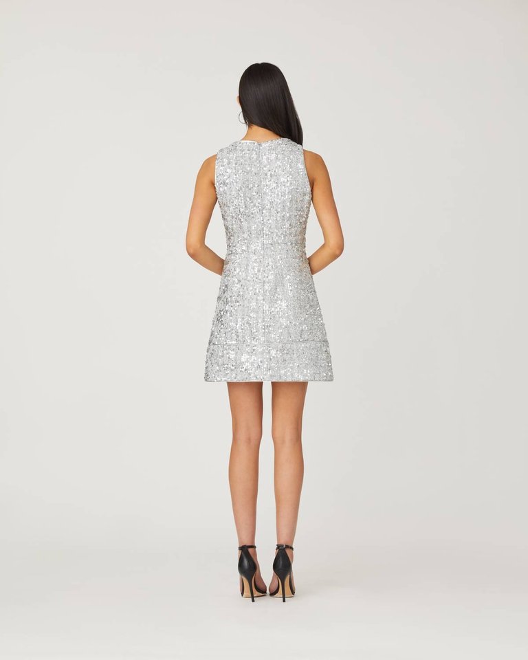 Virgo Dress In Silver