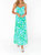 Allegra Midi Dress In Turquoise - Turquoise