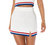 Below Deck Mini Skirt In Usa Stripe Knit - Usa Stripe Knit