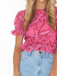 Daiquiri Peplum Top