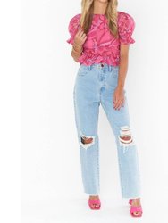 Daiquiri Peplum Top