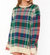 Ember Tunic Sweater - Holiday Plaid Knit