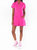 Gio Sweater Romper - Hot Pink Knit