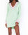 Hartford Sweater Dress In Mint Courtside Knit - Mint Courtside Knit