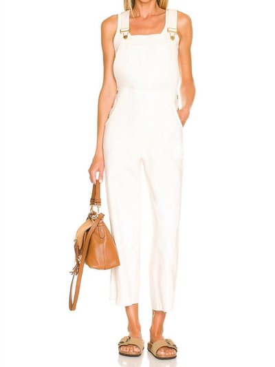 Show Me Your Mumu Marfa Overall In Off White Denim product