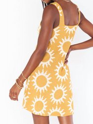 Mellow Mini Dress In Paradise Sun Knit