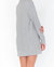 Montreal Dress In Grey Cable Knit