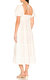 Odette Midi Dress - White