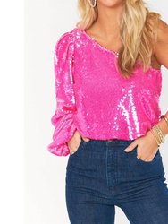 Party Top - Hot Pink