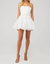 Shes The One Mini Dress - Embellished Tulle Floral