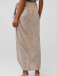 Wrap Me Up Skirt - Silver Confetti