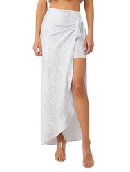 Wrap Me Up Skirt - White Confetti - White Confetti