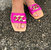 Dilia Flats In Fuchsia