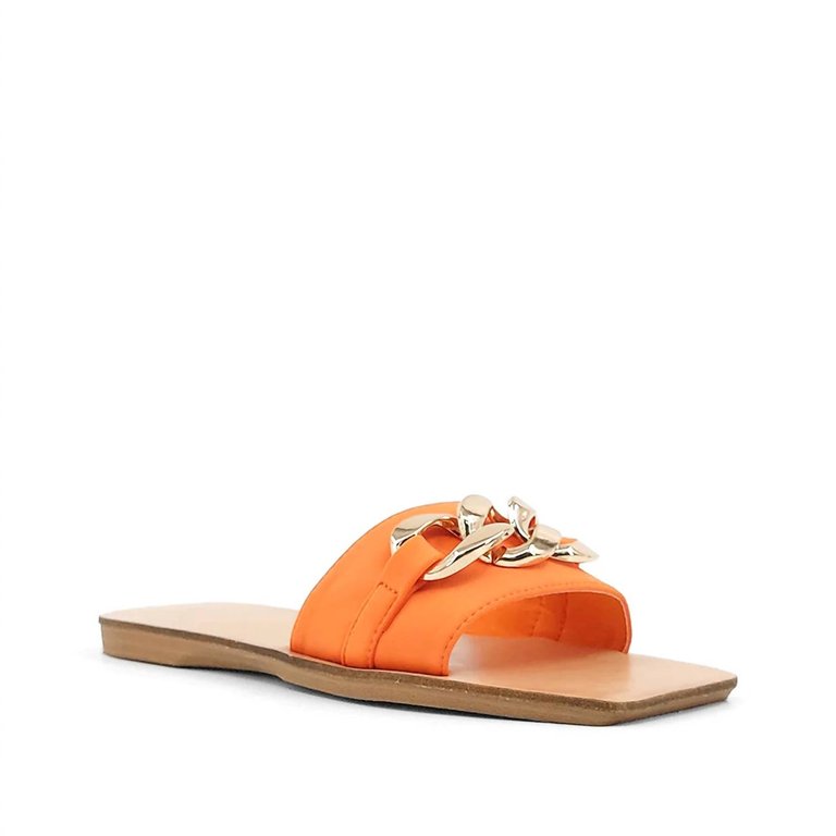 Dilia Flats In Orange - Orange