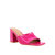 Gillian Heeled Sandals In Fuchsia