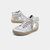 Kid's Paulina Sneakers In White Silver