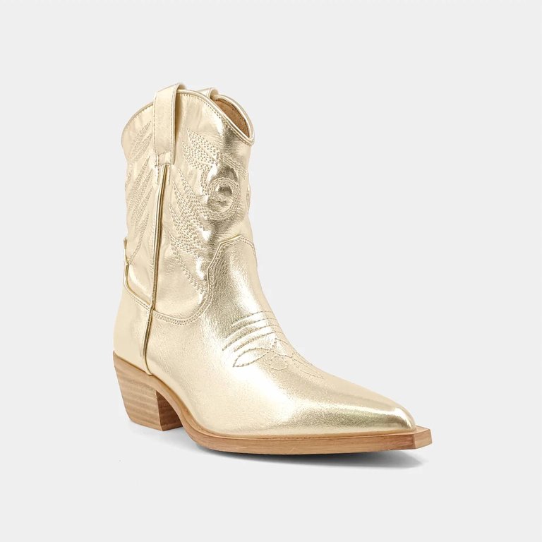 Kid's Zahara Boots In Golden