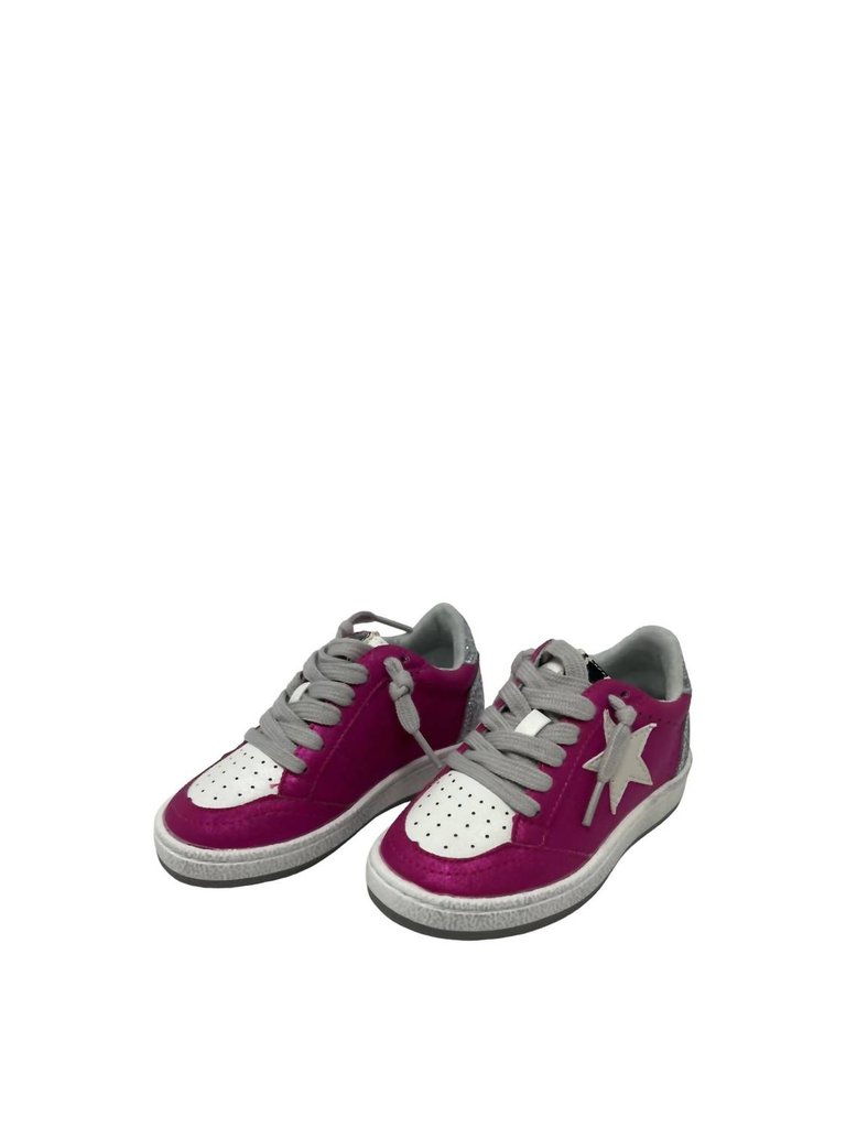 Paz Toddler Sneakers In Hot Pink - Hot Pink