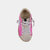 Toddler's Paula Sneakers In Metallic Fuchsia