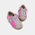 Toddler's Paula Sneakers In Metallic Fuchsia