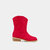 Toddler's Zahara Boots In Red Suede