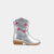 Toddler's Zimba Boots In Silver