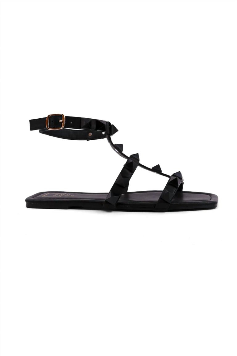 Women's Babe Sandals In Black - Black