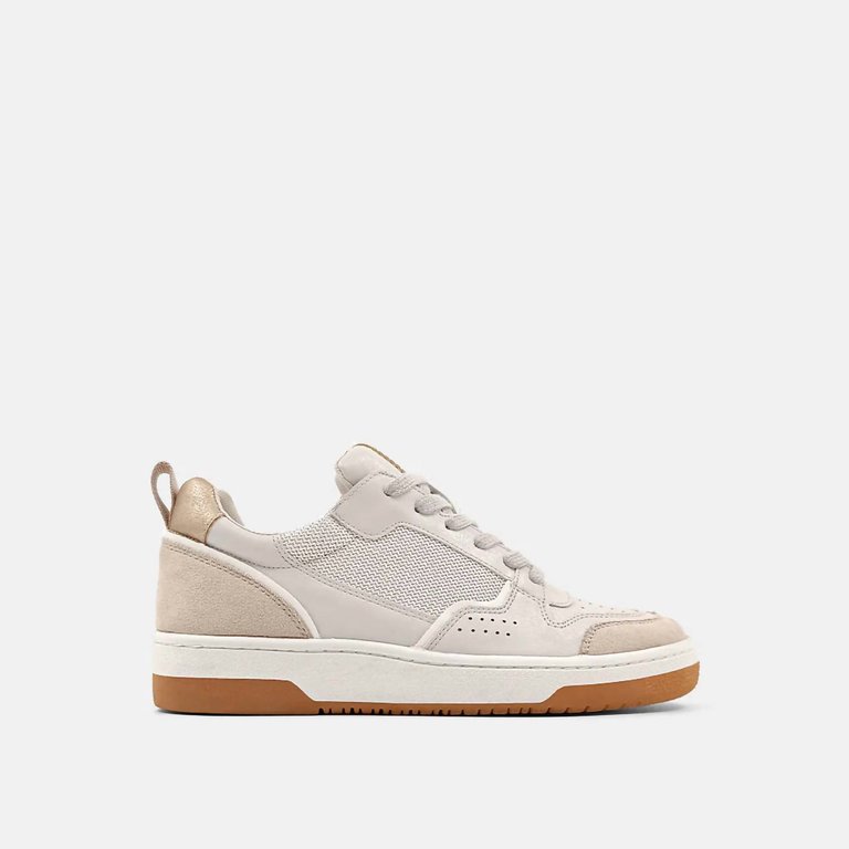 Women's Romi Low Top Sneaker In Taupe Suede - Taupe Suede