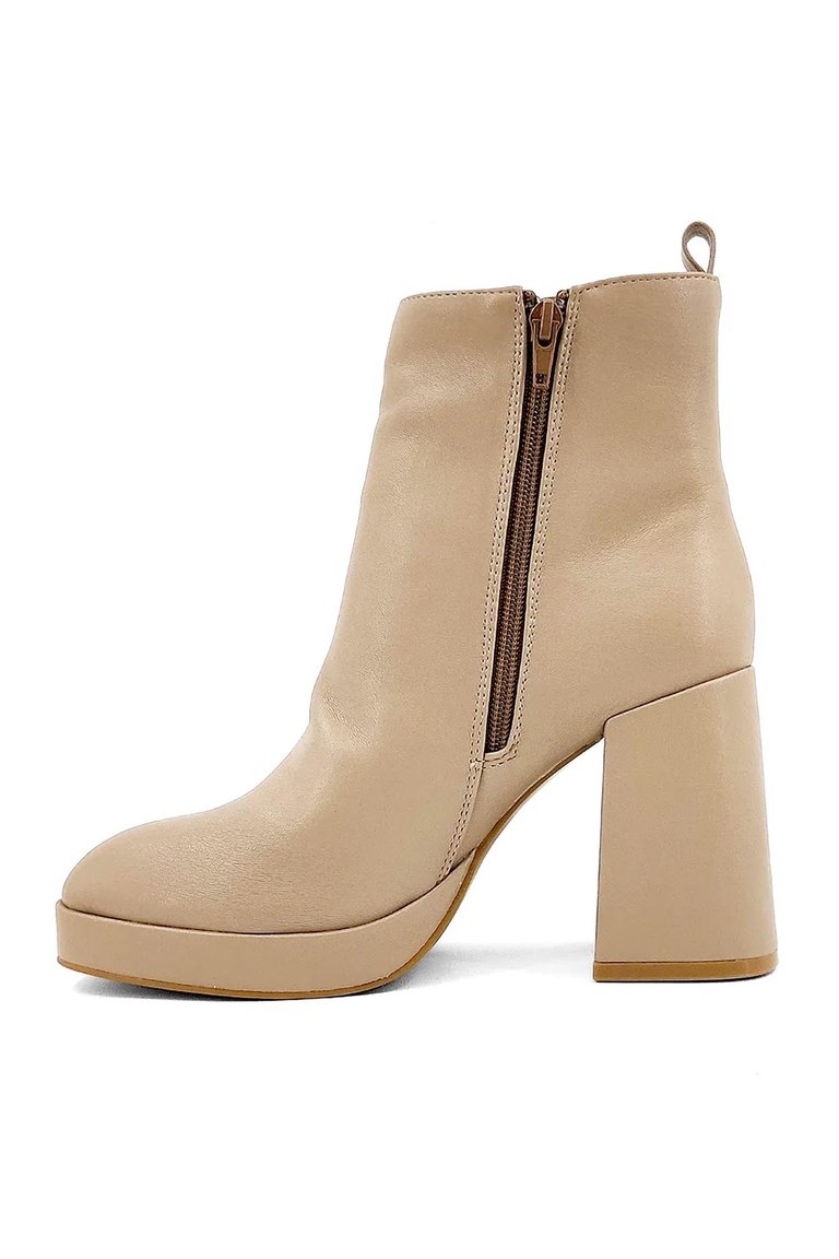 Women's Wadi Boots In Beige - Beige