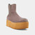 Yoshi Boot In Taupe Suede