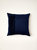 Zona Handwoven Pillow Cover - Midnight Blue