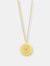 Dawn To Dusk Necklace - Gold/White