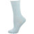 Chevron Pattern Medium Thick Bamboo Crew Socks