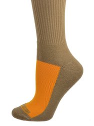 Cotton Athletic Crew Cushioned 2 Pair Pack Performance Socks