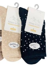 Cotton Crew Stripped and Pin Dot Dress Socks