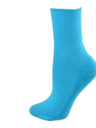 Diabetic/Arthritic Cushioned Cotton Ankle Socks 3 Pack Women Socks