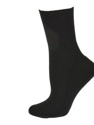 Diabetic/Arthritic Cushioned Cotton Ankle Socks 3 Pack Women Socks