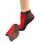 Heel Guard Mesh Top Cotton Anklet High Socks with Non Skid Gripper