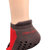 Heel Guard Mesh Top Cotton Anklet High Socks with Non Skid Gripper