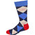 Men's Dress Casual 3 Pair Pack Combed Cotton Crew Argyle Socks