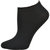 No Show Anklet Bamboo Socks - 3 Pairs - Black