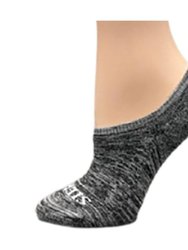 No Show Arch Support Bamboo Performance Cushioned Socks - Navy