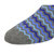 Ocean Wave Pattern Combed Cotton Socks