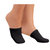 Pedi-Pocket No Show Socks 3 pair pack - Black