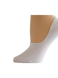 Performance Combed Cotton Invisible Socks with Silicone 3 pair pack