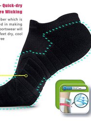 Running Performance No Show Ankle Hi Socks